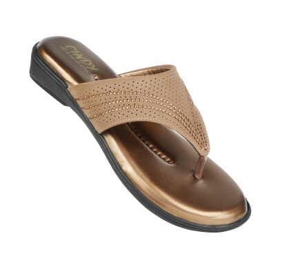 Flat Casual Cush Slippers by Cindy Footwears